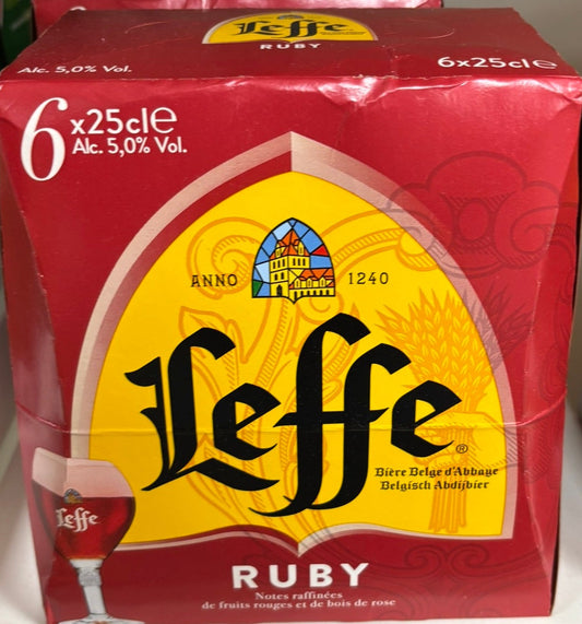 LEFFE RUBY NEW RECET 5D 6X25CL