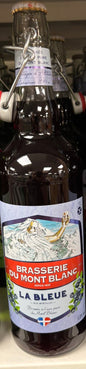 BIERE BLEUE MONT BLANC