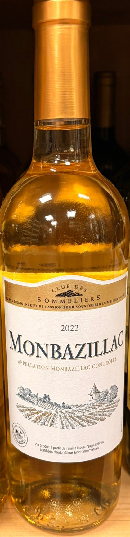 AOC MONBAZILLAC HVE CS BL 75CL